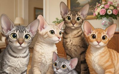 Czy Devon Rex może być zazdrosny? Dowody z życia wzięte – zabawne historie z hodowli Elitte Polska!