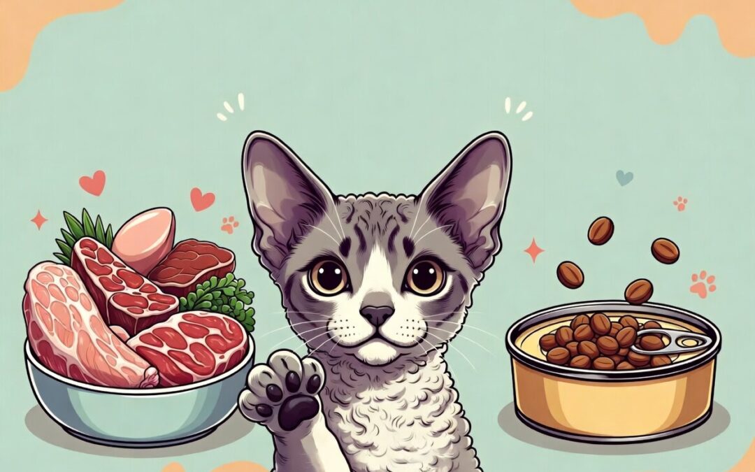 Devon Rex a dieta BARF czy karma Co naprawdę lubią nasze „elfy” z Elitte Polska