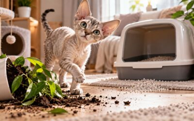 Devon Rex załatwia się poza kuwetą – najczęstsze przyczyny i rozwiązania