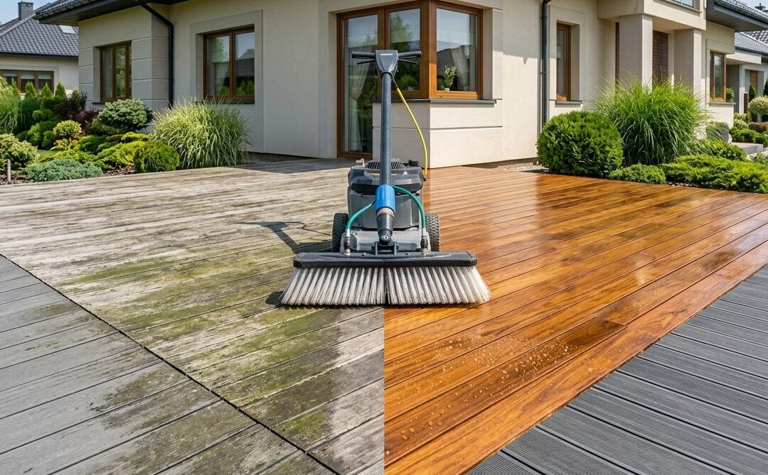 Czyszczenie Tarasów i Balkonów (Deck Deep Clean)